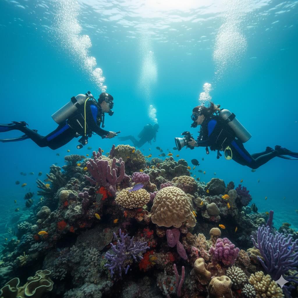 Buceo para buzos expertos en sitios avanzados del Caribe colombiano